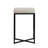 Rosetta Backless Upholstered Stool with Iron Frame -724002996