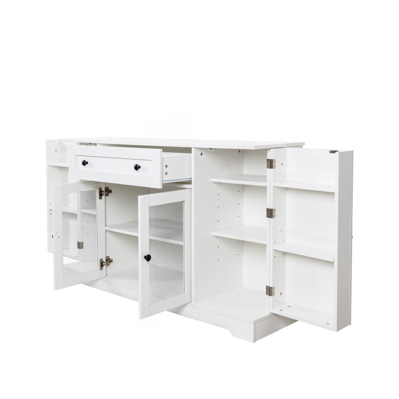 Buffet avec rangement, buffet moderne avec portes