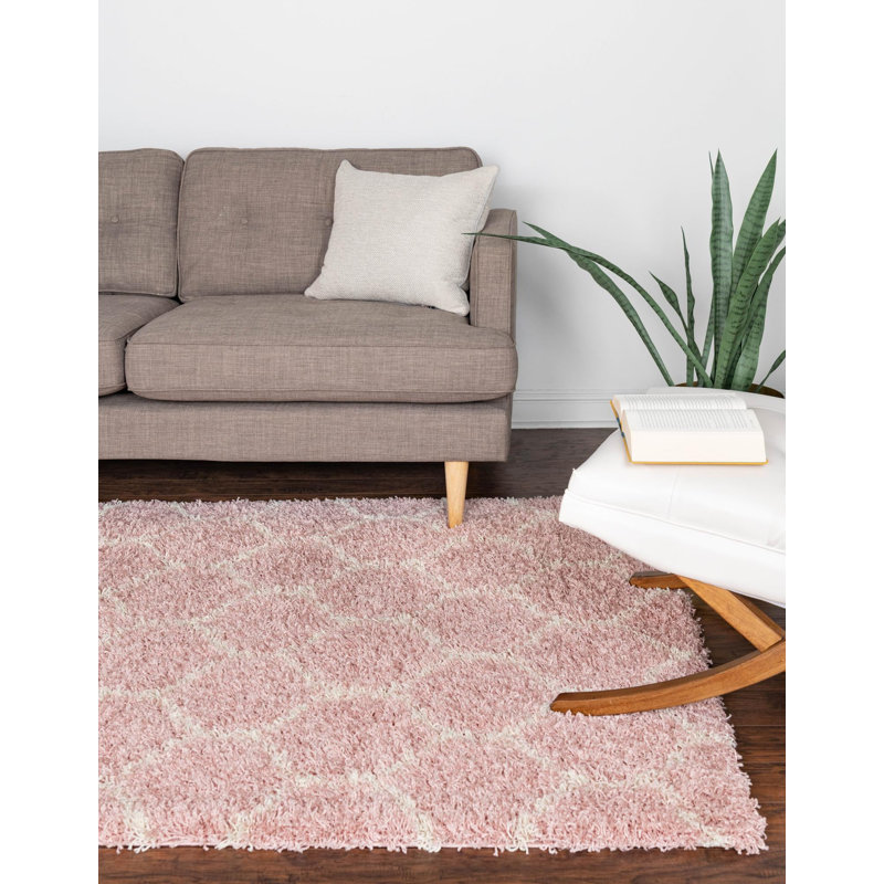 Geometric Indoor Rug, Rectangle 7'10" x 10'