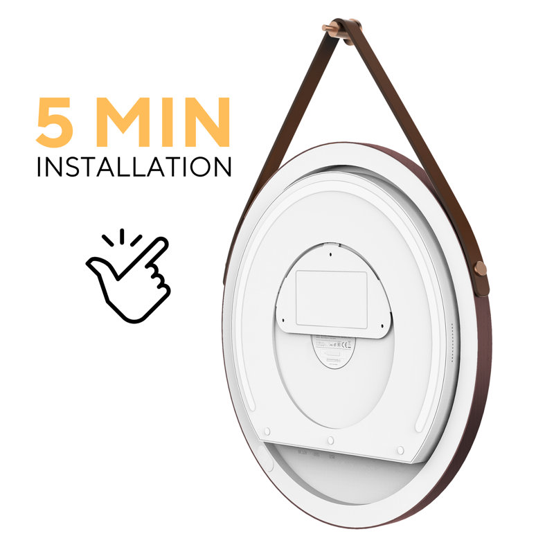 Hilo Smart Mirror Family Round Lighted Mirror