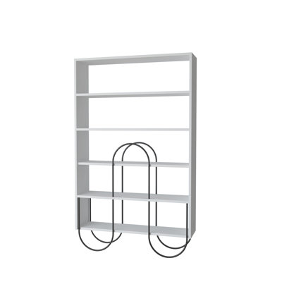 Norfolk Modern Bookcase Display Unit Tall 159.1cm