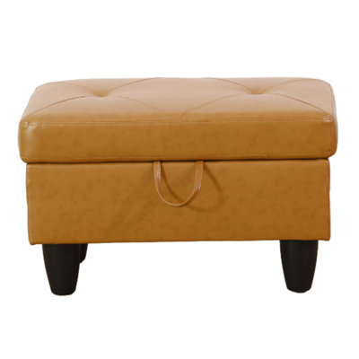 Banc de rangement avec repose-pieds et commode pour canapé-lit