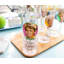 Ensemble de 4 pièces de 10 oz Ensemble de verres assortis en verre