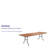 Marcott Rectangular Wood Folding Event Table-43075563