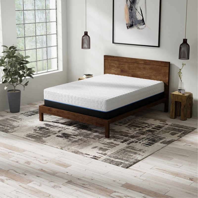 Matelas en mousse viscoélastique infusée de cuivre, Lit simple, 14"