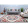 Amari Vintage Mandarin Orange Area Rug
