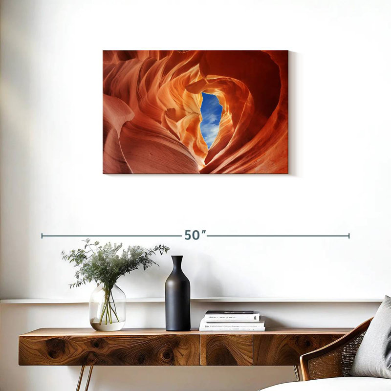 Alvord Peaceful Antelope Canyon, H 20 po x l 30 po