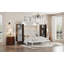 Grand lit escamotable mural avec placard, tiroirs et table