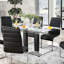 Fauteuils d'appoint en similicuir 2 pièces-1088396076