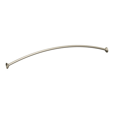 Tringle à rideau de douche simple à fixation fixe de 54 à 72 pouces Moen
