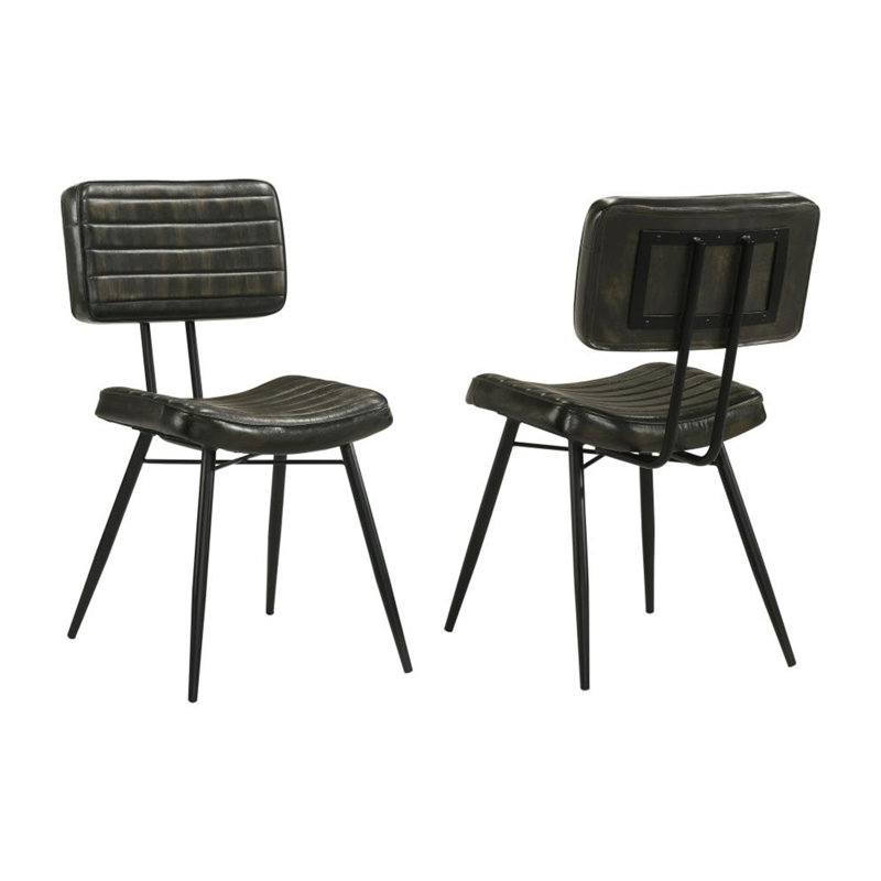 Chaises de salle à manger contemporaines, Espresso