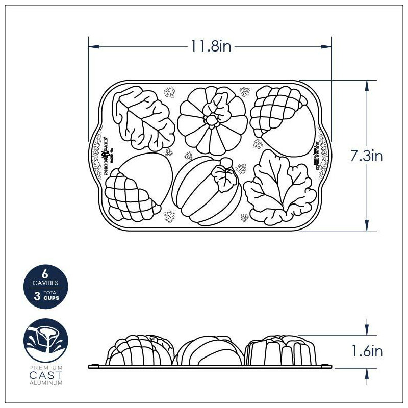 Casserole antiadhésive Nordic Ware