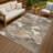 Machine Washable Indoor/Outdoor Chantille ACN2434 Abstract Rug-1805482460-1805482456