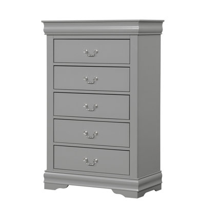 Commode 5 tiroirs Emelinda