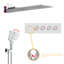 Robinet de douche mural seulement