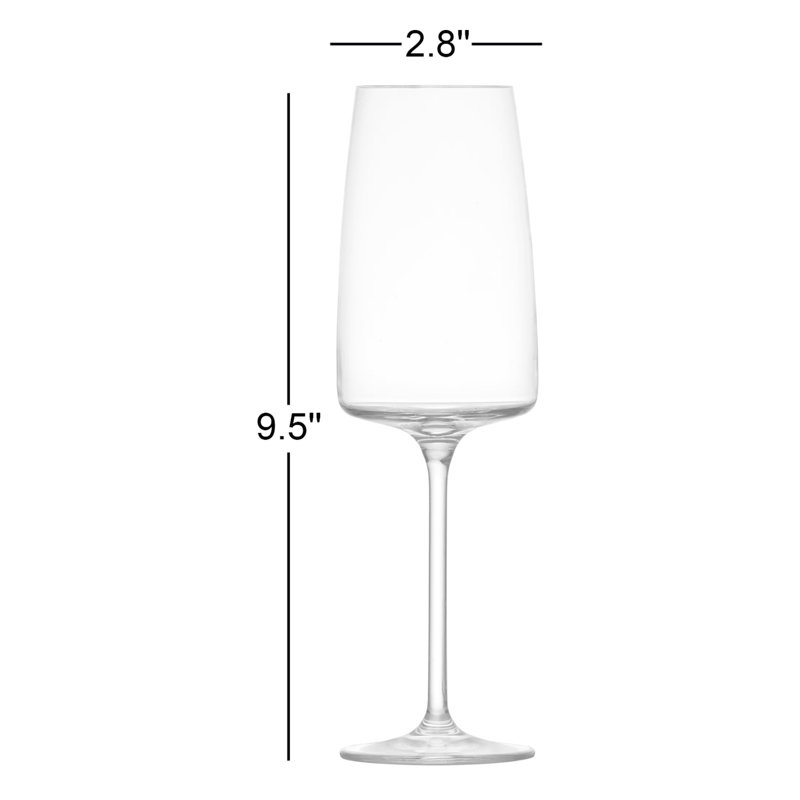 Sensa 12.3 oz. Crystal White Wine Glass, 13.1 Oz