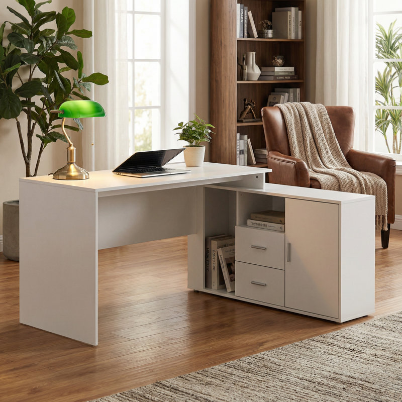 Koln L-Shaped Computer Desk
