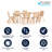 Goddard 7-Piece Plastic Kids Activity Table and Chairs Set-49248714