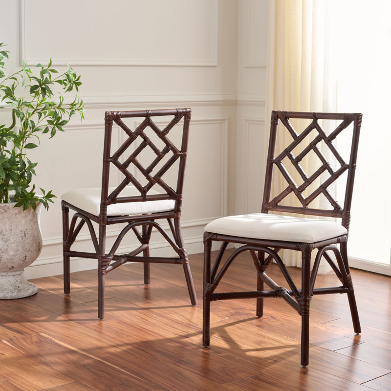 Chaise parsons Tyndalls Park, Brun chocolat
