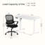 Ensemble de bureau à domicile et de chaise, bureau debout réglable moderne avec chaise ergonomique en filet-1384887380