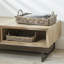 Hand Woven Wicker Laundry Hamper with Handles
