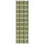 Tapis vert / beige en coton / laine touffeté à la main Giedre-1094010837