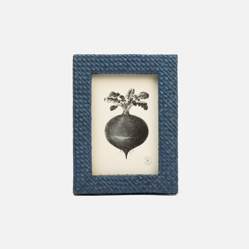 Uvita Picture Frame, 4" x 6", Navy