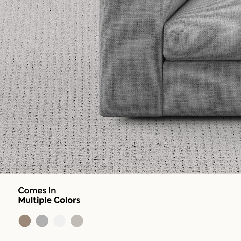 Tapis brun avec envers Furnish My Place, Demi-cercle 1 pi 6 po x 3 pi