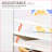 Sideboards Buffet Cabinet, Modern Natural Wood 3-Door with Chevron, Adjustable Shelves | MDF+Steel
