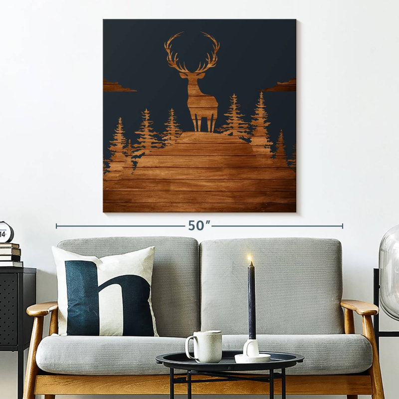 Brampt King, 33" H x 33" W