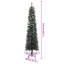 vidaXL Artificial Christmas Tree with Stand Green-118782038-118782034