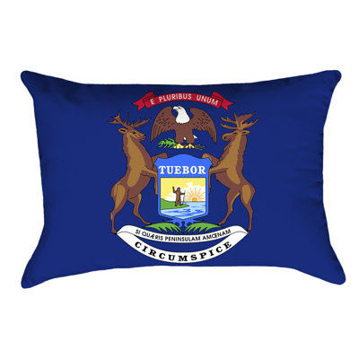 Coussin de sergé à double face/coussin lombaire centers centers de michigan