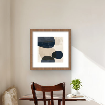 Bubbles - White Framed Matted Print for Home Decor | Art