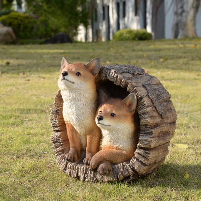 Animals Weather Resistant Polyresin Garden Statue