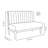 Faux Leather Upholstered Bench-99377859