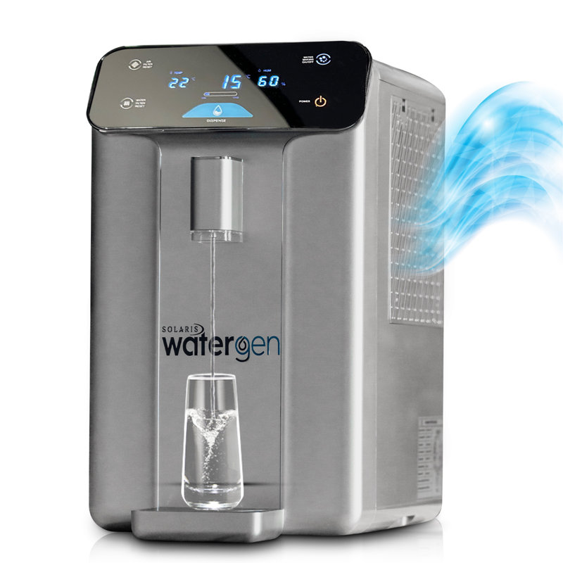 Solaris WaterGen A10 pour États-Unis / 110 V (noir mat / noir), Argent