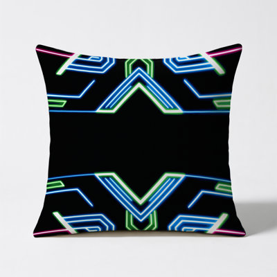 Plasma Dusk Indoor And Outdoor Throw Pillow