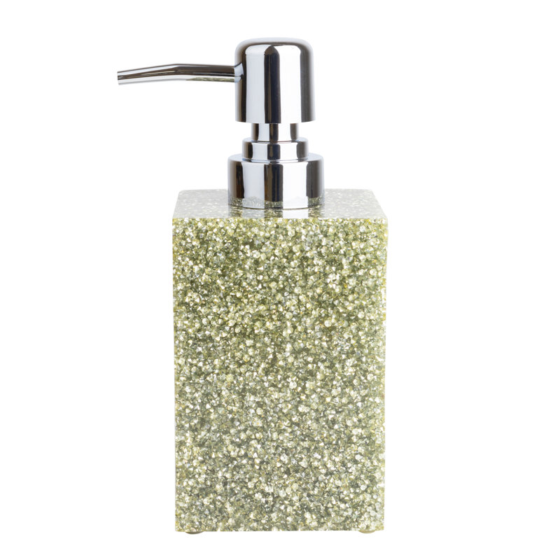 Luminous Rhinestone Resin Soap Dispenser