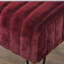 48.3cm Wide Rectangle Solid Colour Standard Ottoman-667021933