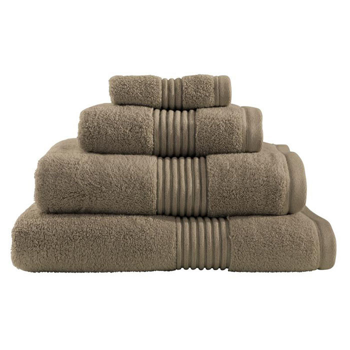Zero Twist Hand Towel in Mink, 90cm H x 50cm W