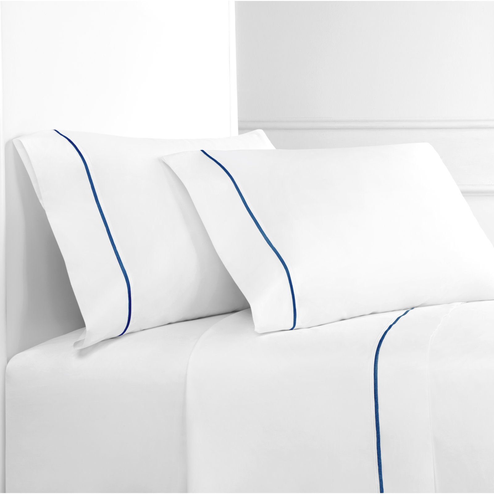Benin Sheet Set, Twin, Navy