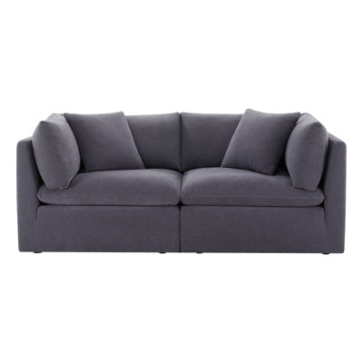 Annabella 2 - Piece 81" Modular Upholstered Sofa
