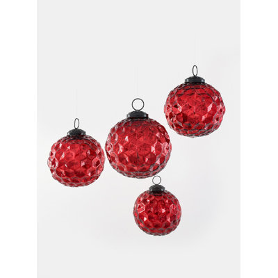 4'' Glass Ball Ornament