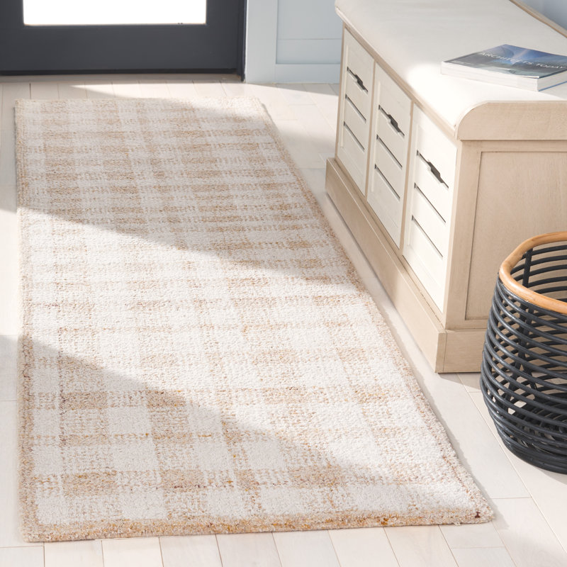 Lolani Tufted Performance Plaid Rug, Runner 2'3" x 8'