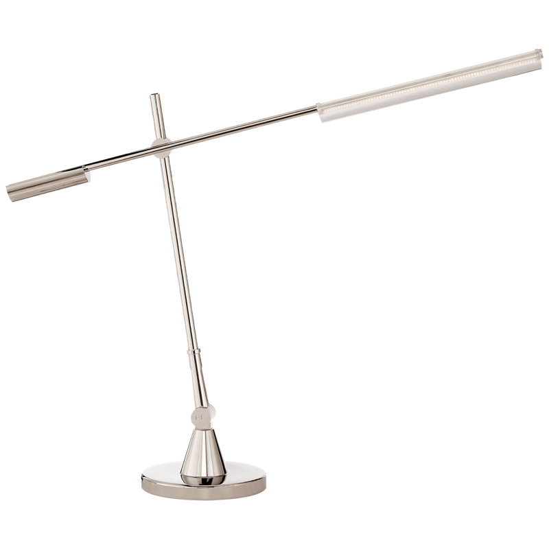Daley LED Desk Table Lamp, Polished Nickel