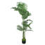 Faux Palm Plant 180 cm H Faux Palm Tree Plant in Plastic Pot