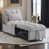 Velours gris velours est en rupture de stock