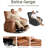 41.7'' Oversized Wide Recliner Chair, PU Leather Large Manual Recliner-695747459