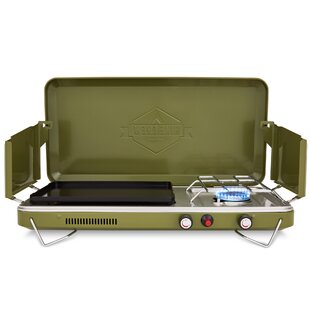 Hike Crew Outdoor Gas Camping Oven W/carry Bag, 2-in-1 Portable  Propane-powered Stovetop & Oven W/ 2-burner Cooktop Range, Auto Ignition,  Overheat Safety Shutoff, Built-in Thermometer, Hose Regulator & Reviews