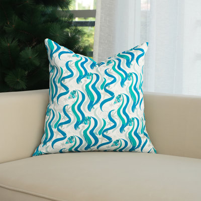 Housses de coussin décoratif d'extérieur en polyester résistant aux intempéries Fab divine, housses de coussin imprimées et housses de patio